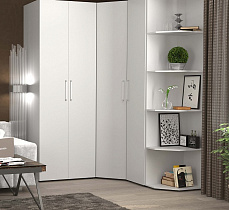 Шкафы Монако (комплект 5), белый в интернет-портале Алеана-Мебель