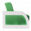 Диван-книжка Феникс зеленый Фотодиван вид сбоку